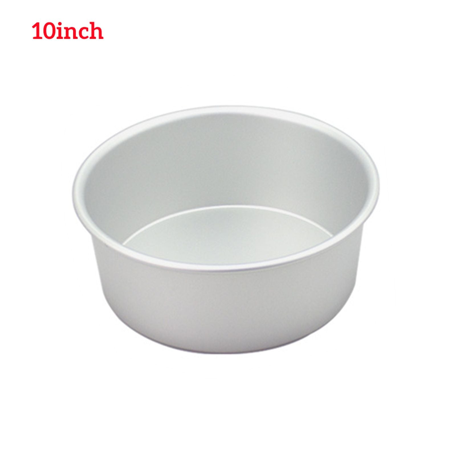 Nonstick Round Cake Pan Set - 4 to 12 Inch Aluminum Moulds