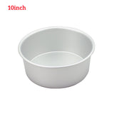 Nonstick Round Cake Pan Set - 4 to 12 Inch Aluminum Moulds