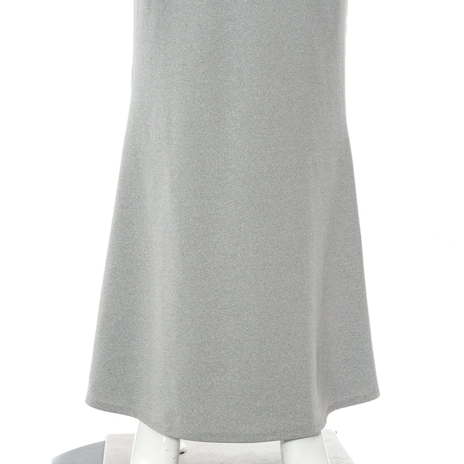 2024 Solid Color Slim Fit High Step Slip Dress