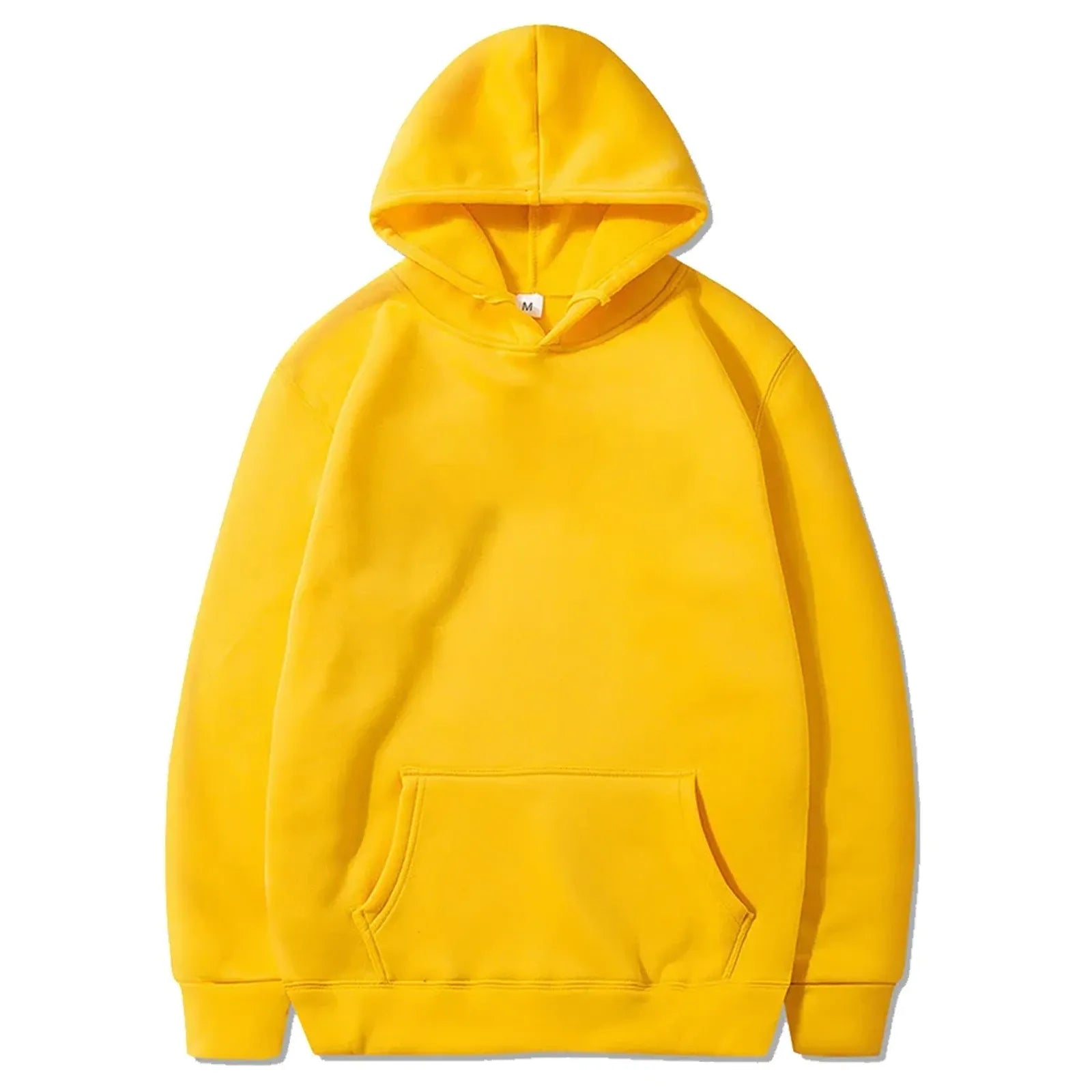Men's Oversized Fleece Hoodie - Casual Pullover