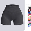 High Waist Women’s Seamless Elastic Slim Shorts
