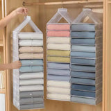 Hanging Storage Organizer for Pants, Socks, and T-Shirts
