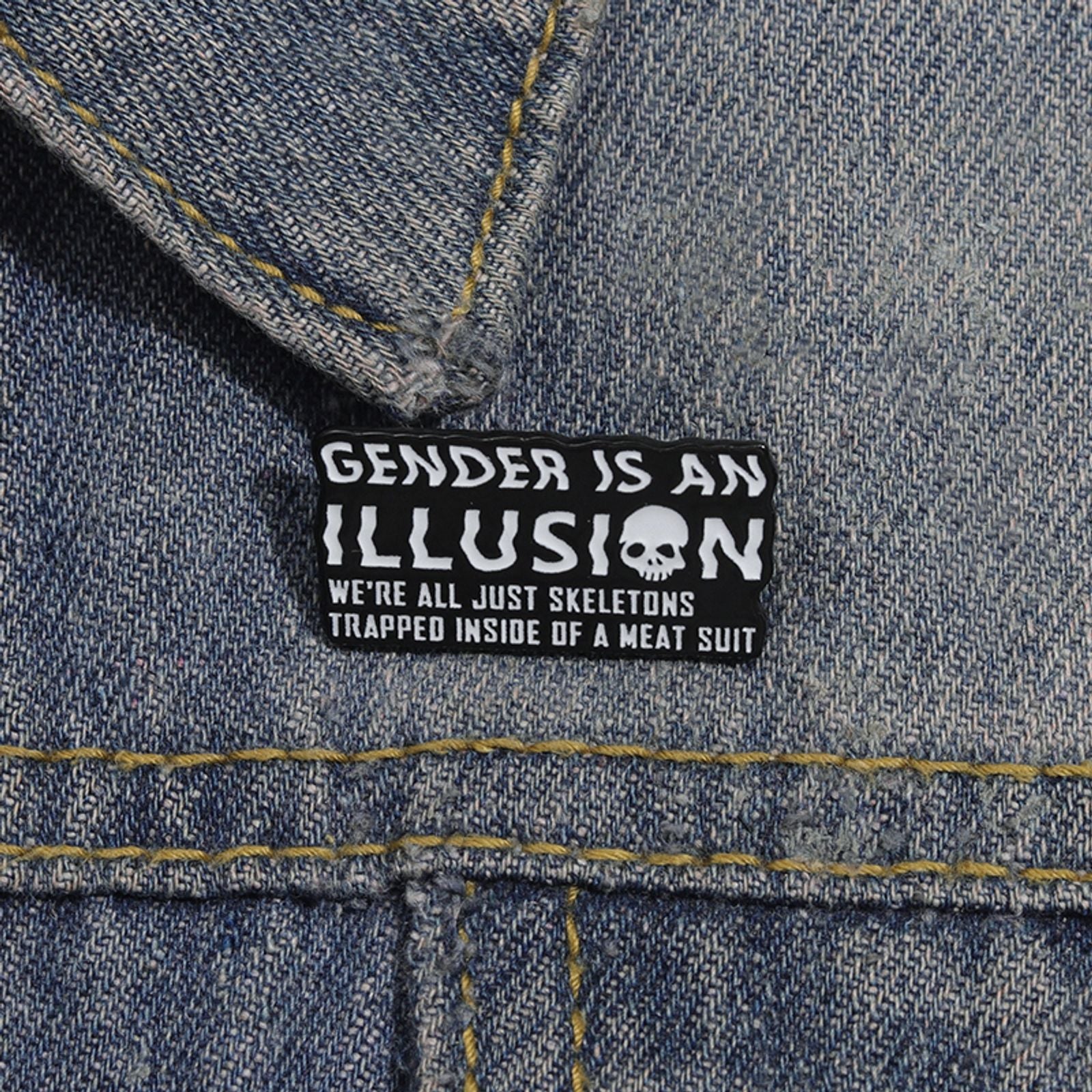 Gender Equality Enamel Pins - Rainbow Women Power Brooches
