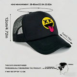 Hip-Hop Print Baseball Cap - Lightweight & Breathable