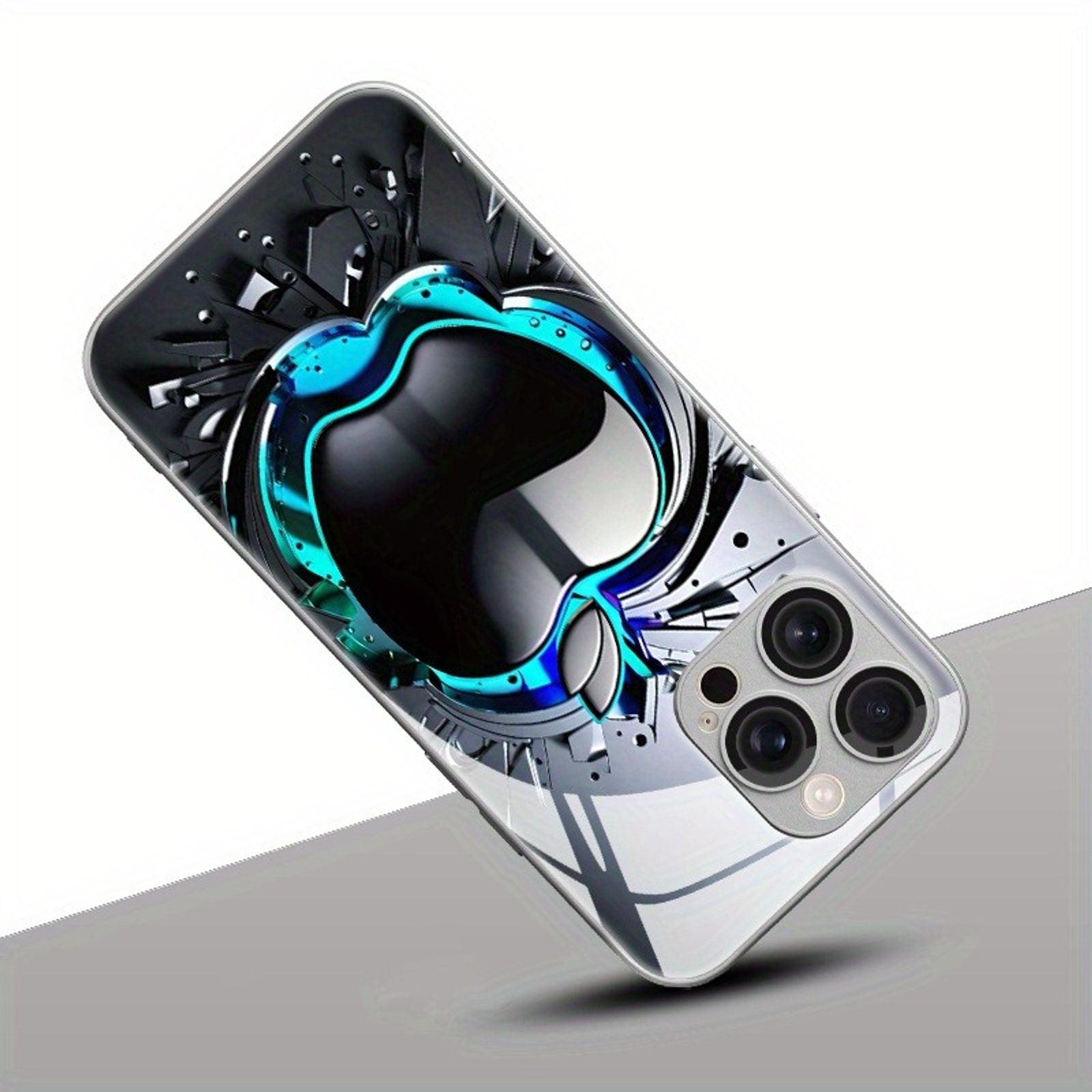 Cool Black Grey Electroplated Phone Case for Xiaomi Redmi