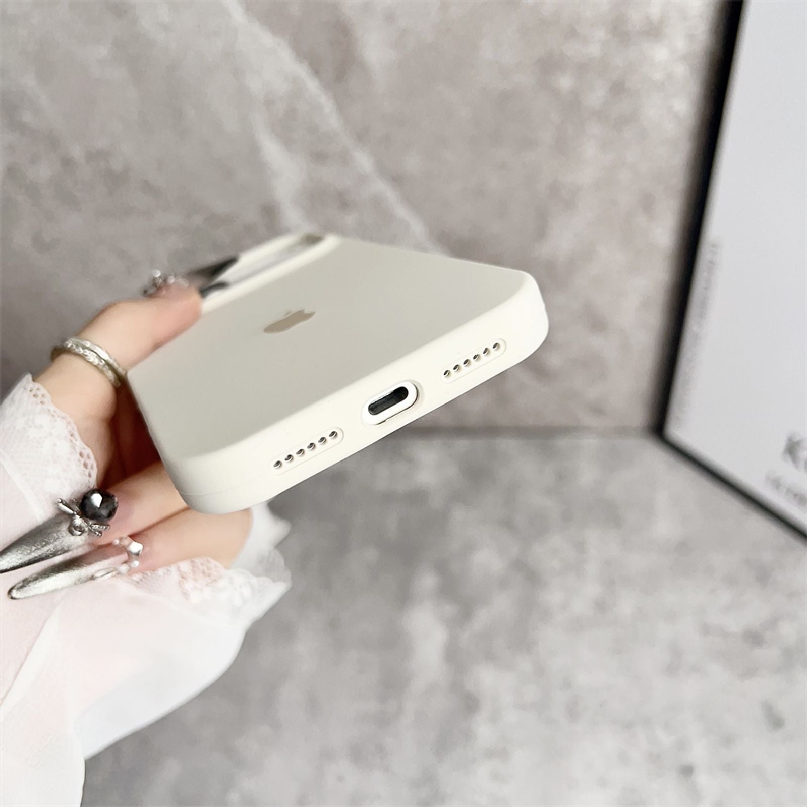 Official Silicone Apple Cases for iPhone 12, 14, 15, 16, 17 Pro Max