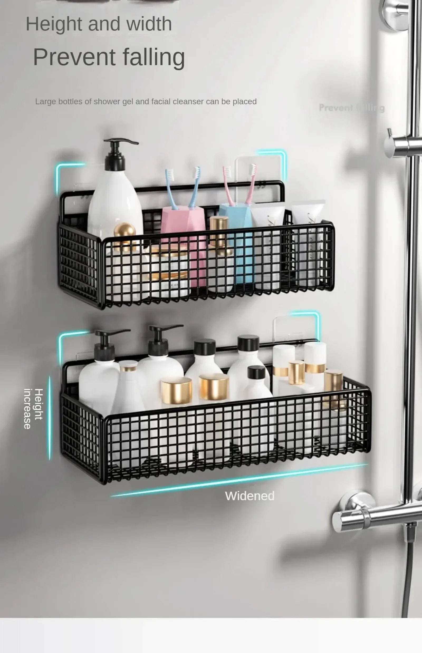 Multifunctional Bathroom Organiser Shelf