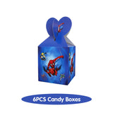 Spiderman Birthday Tableware Set for Kids