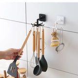 Swivel Kitchen Organizer Hooks - Multifunctional and Rotatable