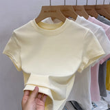 Summer O-Neck Fashion T-Shirt for Women