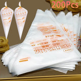 Disposable Cream Pastry Bags for Cake Decorating