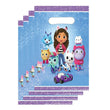 Gabby Dollhouse Theme Plastic Gift Bags for Kids' Parties