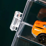 Acrylic Car Display Box 1:64 for Hot Wheels - 8 Grid Rack