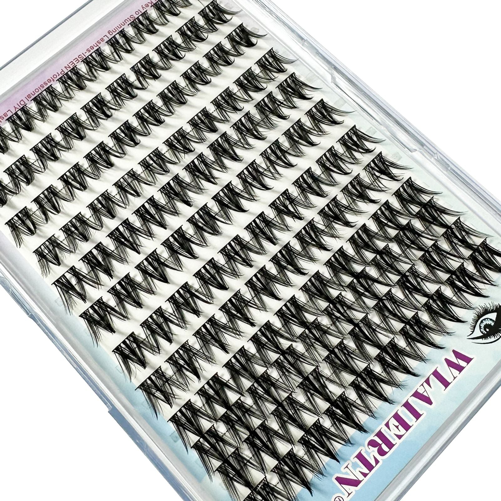 3D DIY Anime False Eyelashes - Reusable Spiky Cluster Lashes