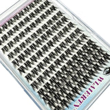 3D DIY Anime False Eyelashes - Reusable Spiky Cluster Lashes