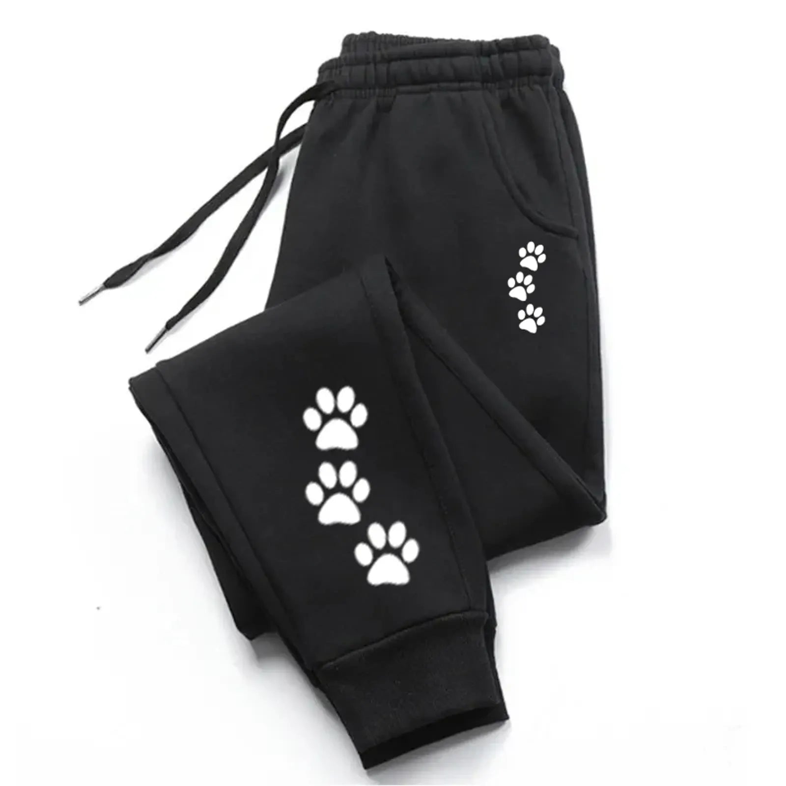 Womens Casual Jogging Sweatpants with Elastic Waist