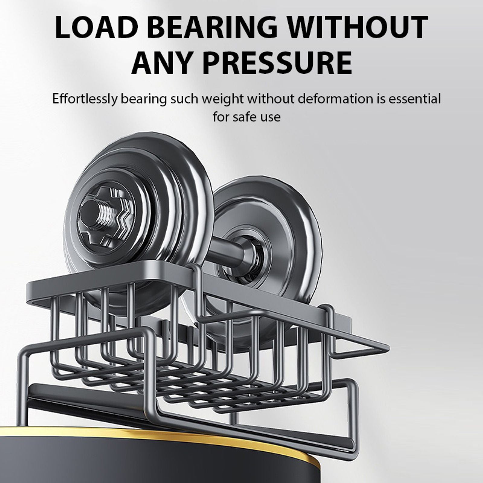 Kitchen Sink Drain Rack Organizer with Soap Holder