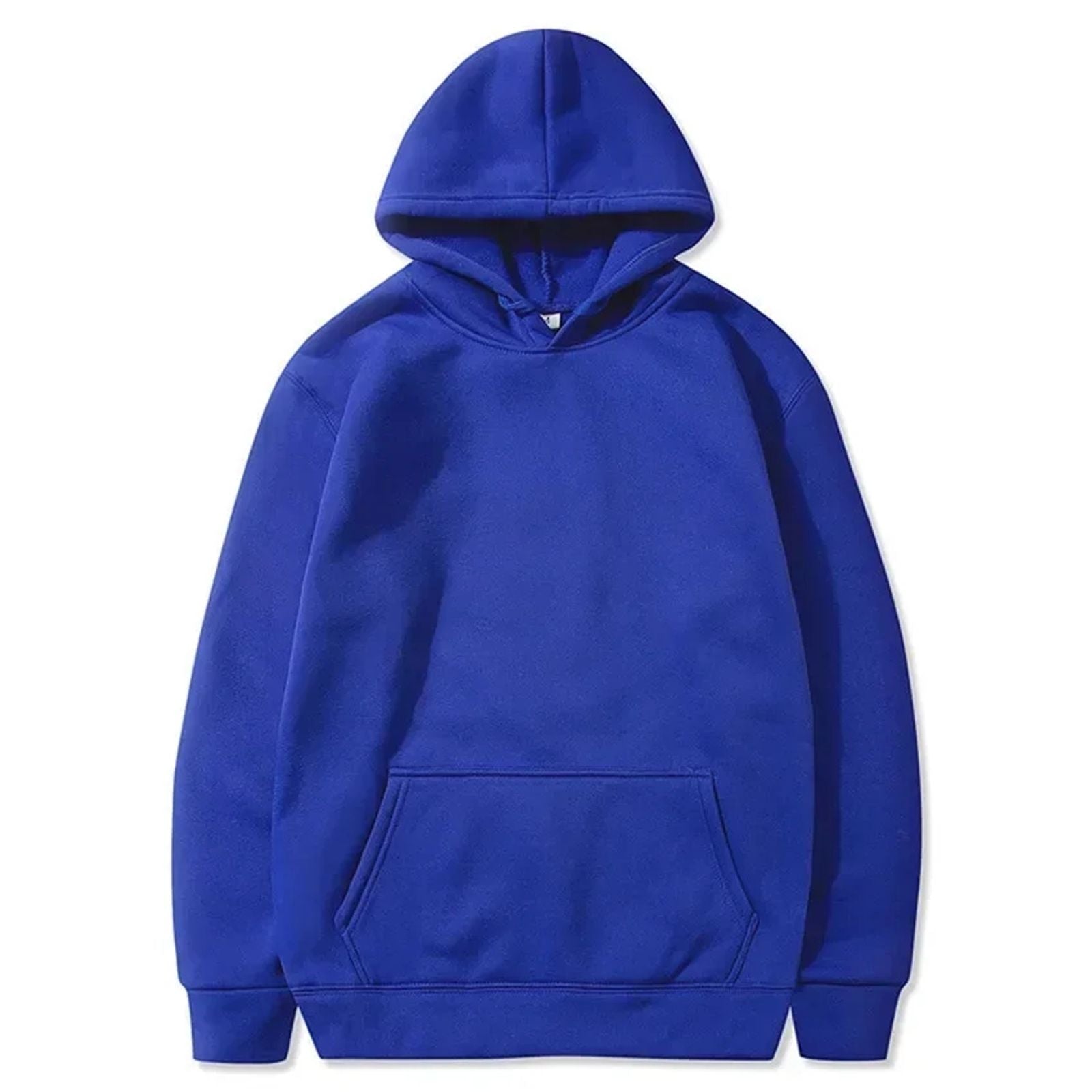 Men's and Women's Hooded Solid Color Sweatshirt