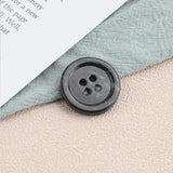 20pc 20mm Imitation Shell Resin Wide Buttons