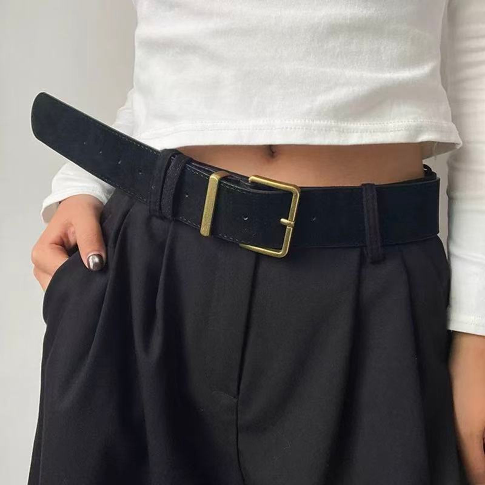 Versatile American-Style Retro Women's Belt