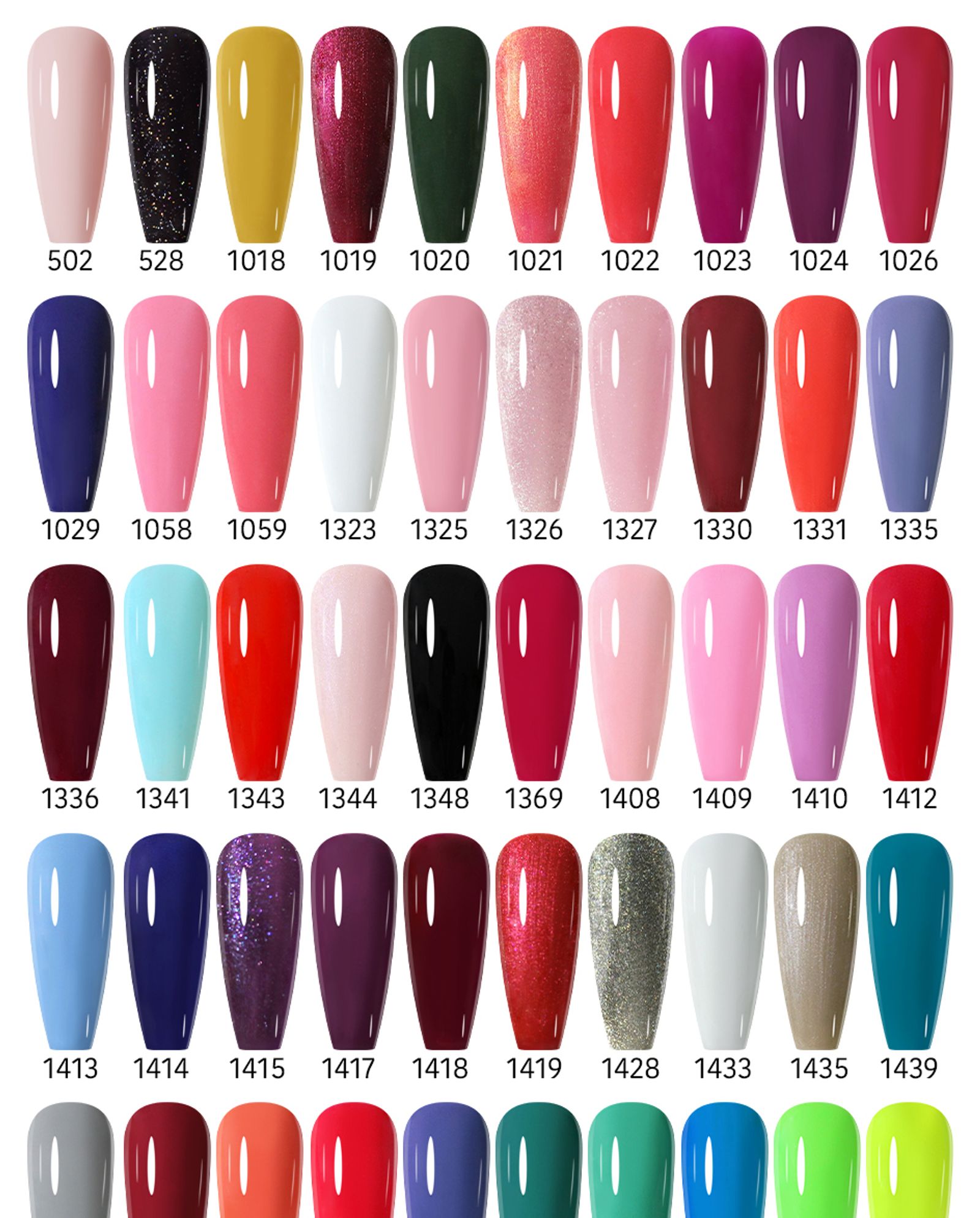 Hema TPO Free Nail Gel Polish 8ml for Nail Art