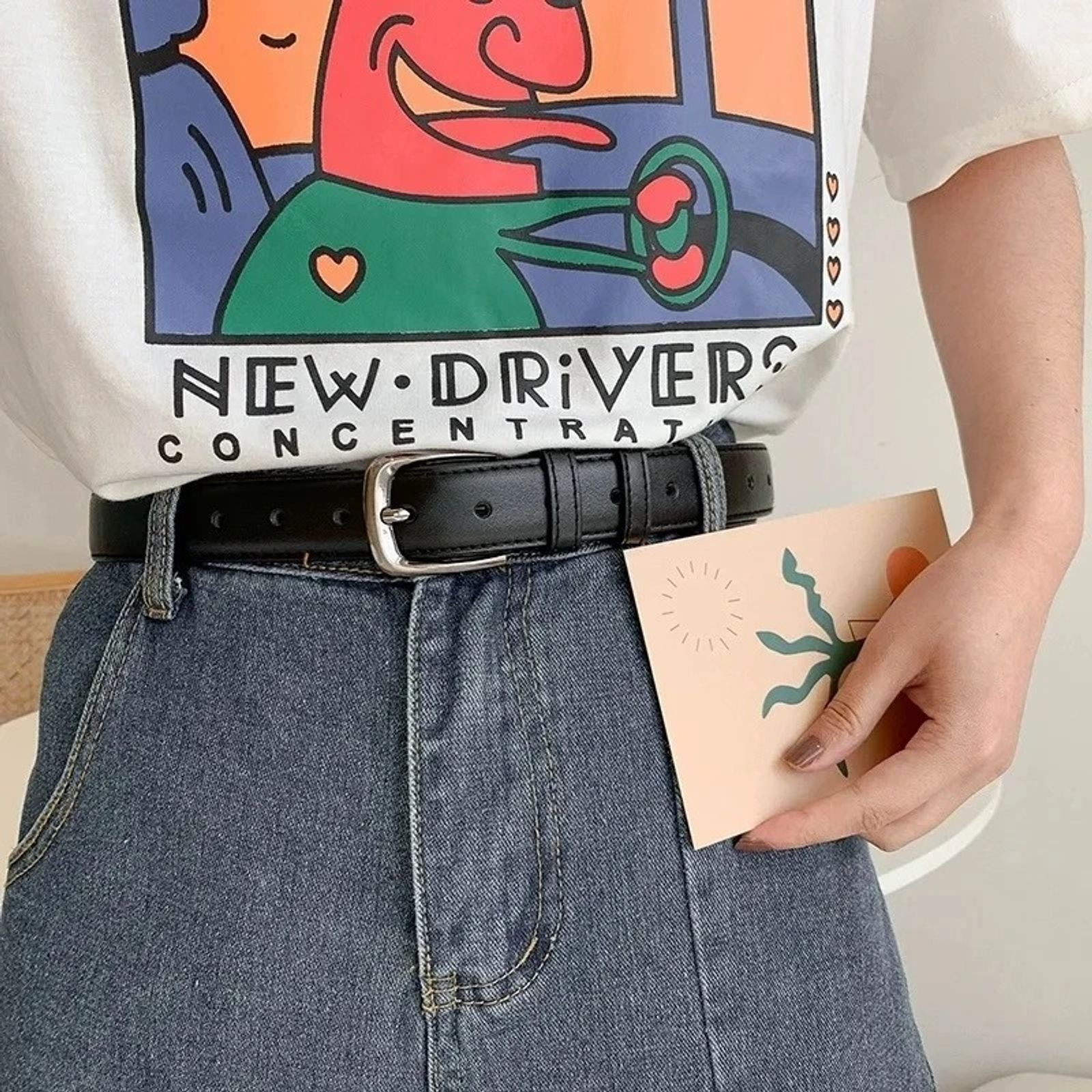 Women's Versatile Soft Belt for Jeans and Trousers