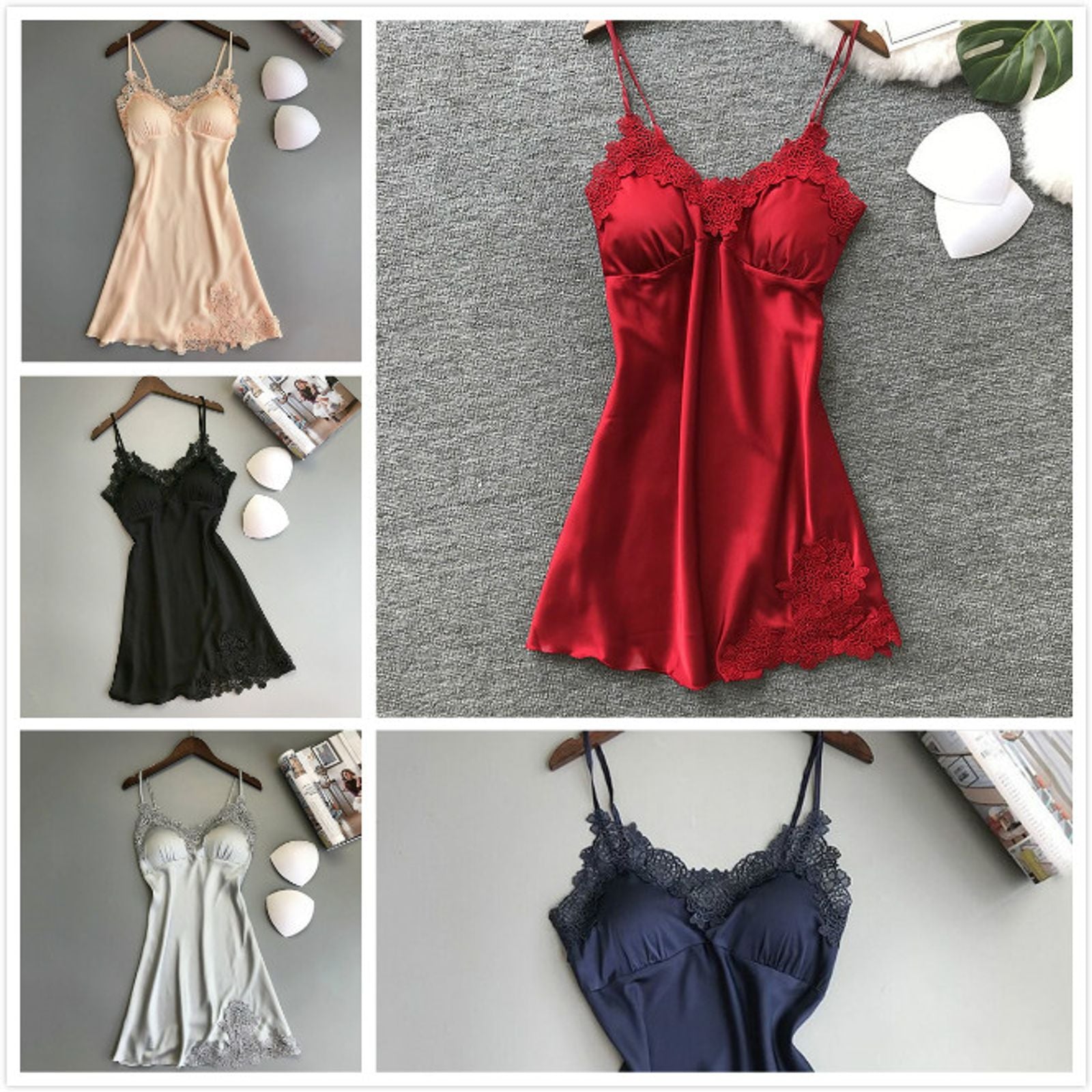 Sexy Women Lingerie Nightgown Casual Sleepwear