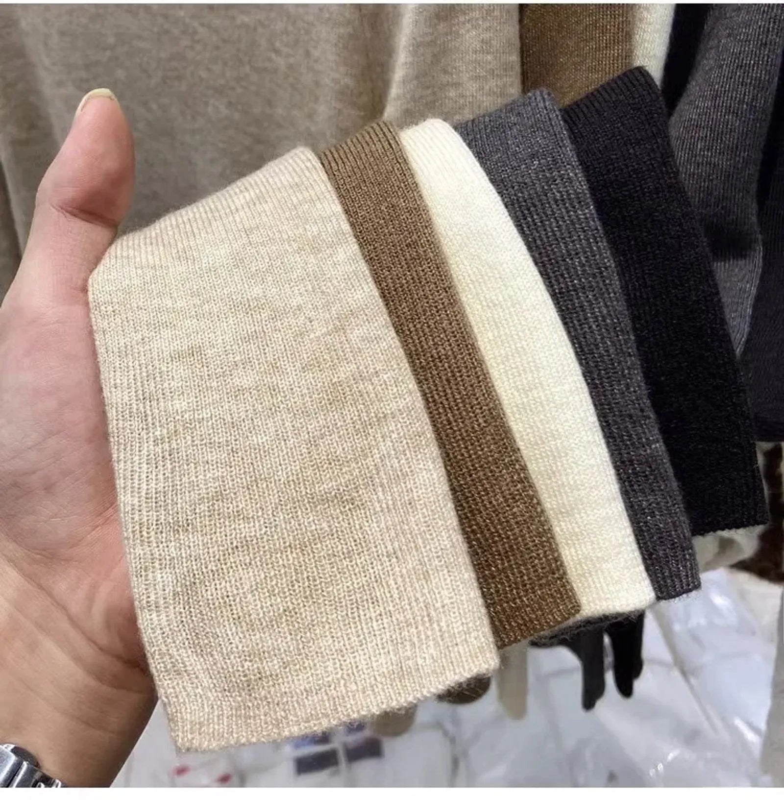 Women’s Solid Slim Turtleneck Sweater - Autumn/Winter