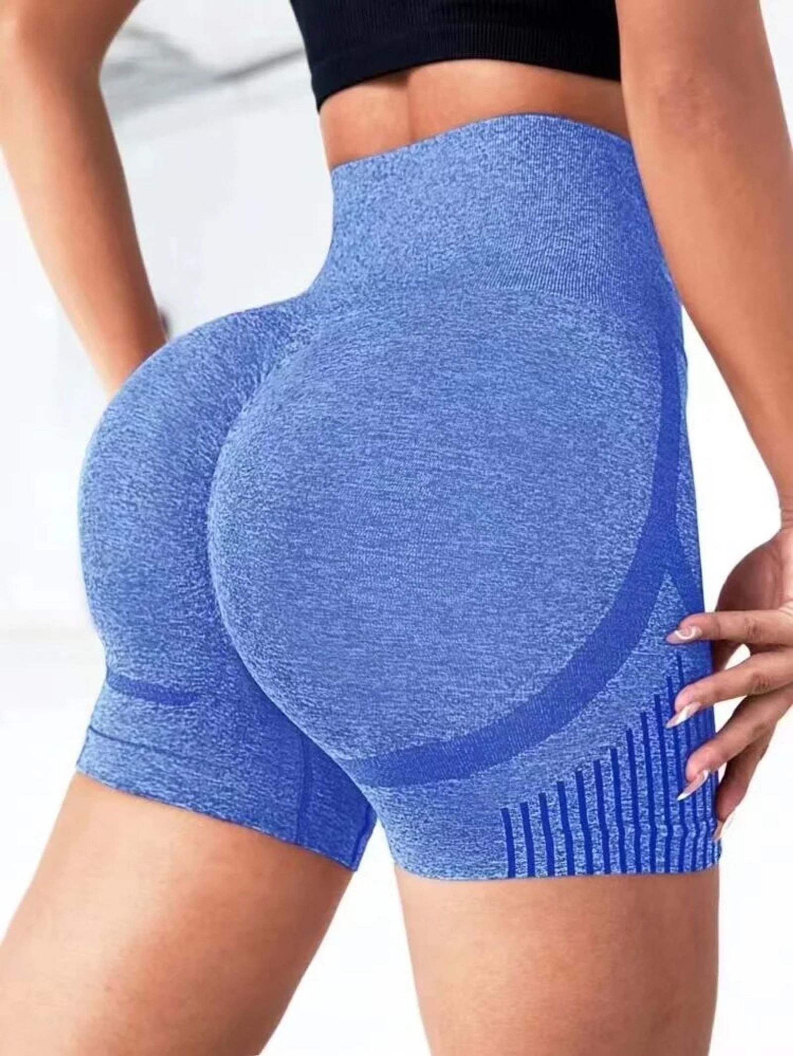 High Waist Women’s Yoga Shorts for Fitness and Running