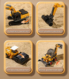 Mini Engineering Diecast Car Set - Construction Vehicles