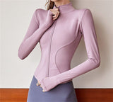Women's Long Sleeve Sport Jacket for Gym & Casual Wear