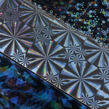 9PCS Nail Transfer Stickers Holographic Design Gel Decals