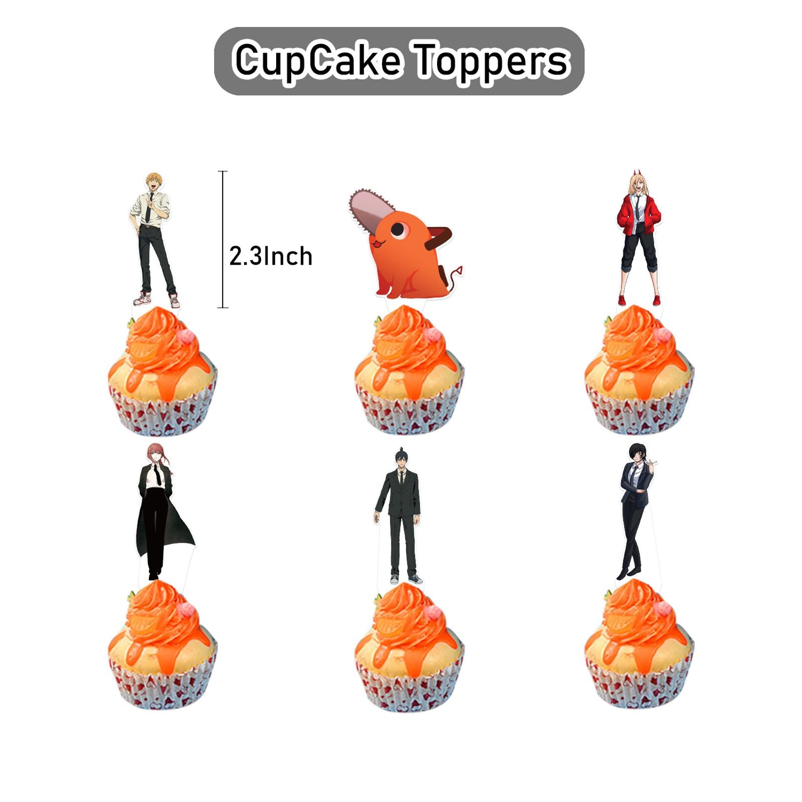 Chainsaw Man Theme Party Supplies for Kids