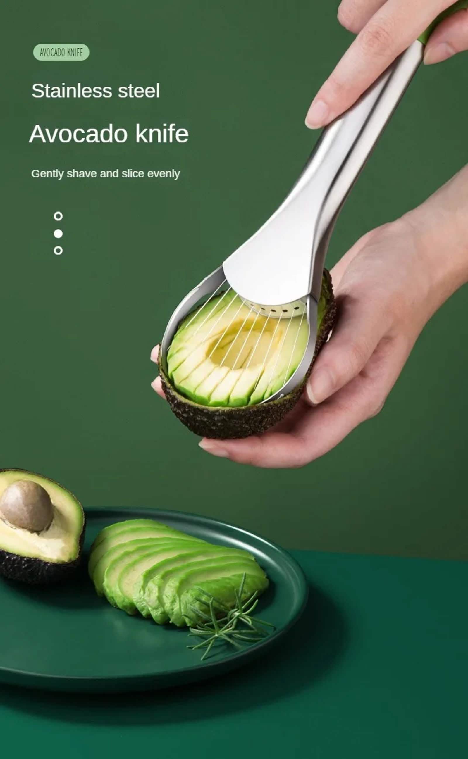 Avocado Knife and Cutter for Kitchen