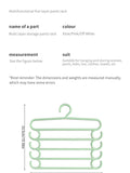 Multifunctional Space-Saving Pants Rack - 5 Layers