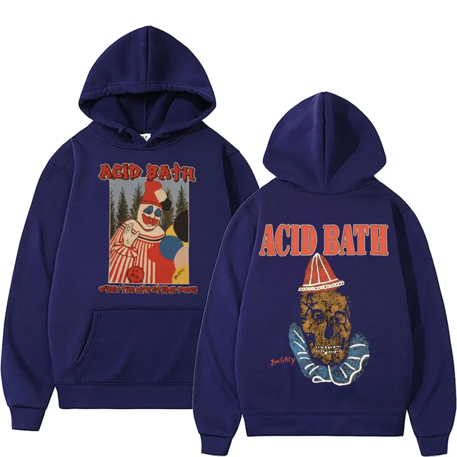 Acid Bath Unisex Hoodie with Album Print