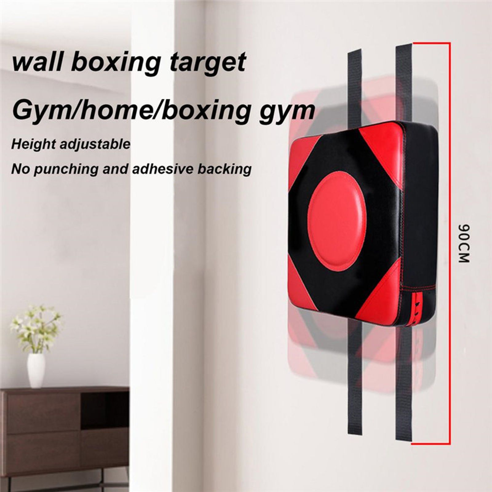 Wall-Mounted Boxing Target Pad for Taekwondo Training