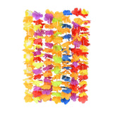 Hawaiian Flower Wreath Necklace - Tropical Party Decor