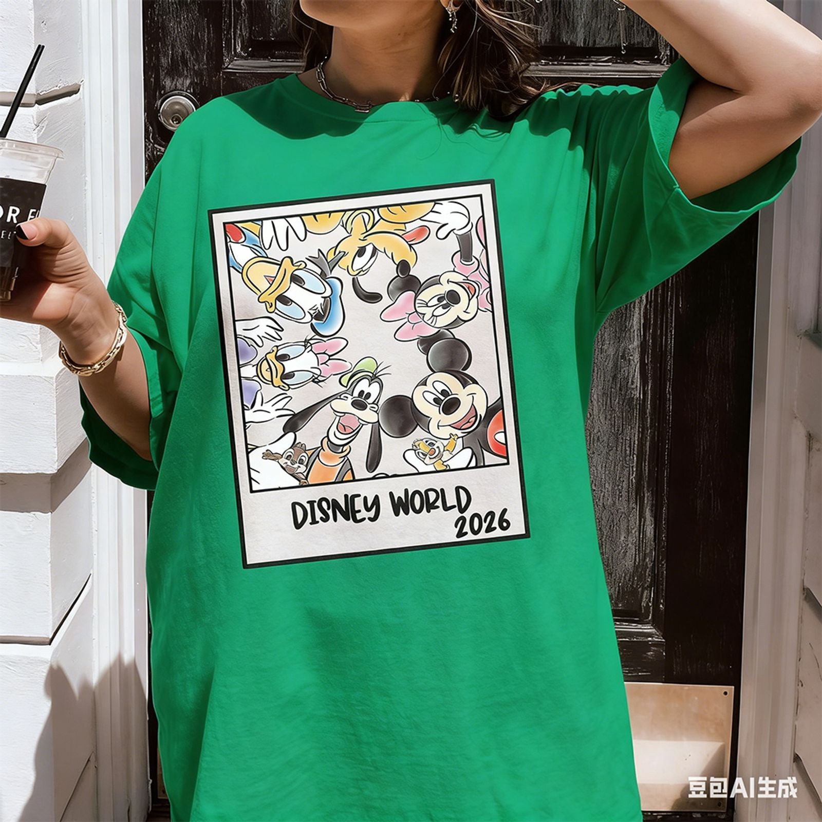 Vintage Disneyworld Mickey And Friends Summer Shirt