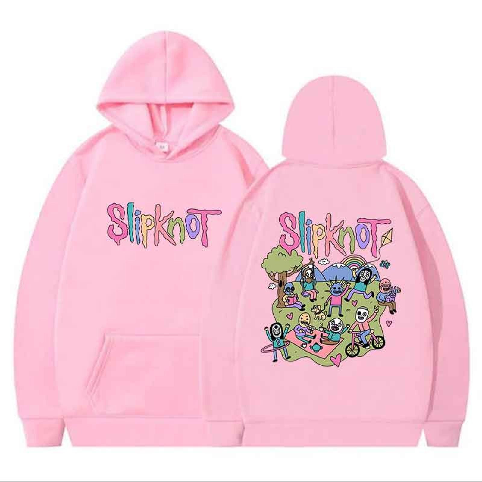 Cute Cartoon Bear Printed Hoodie