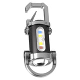 COB LED Keychain Flashlight - Ultralight & USB Rechargeable