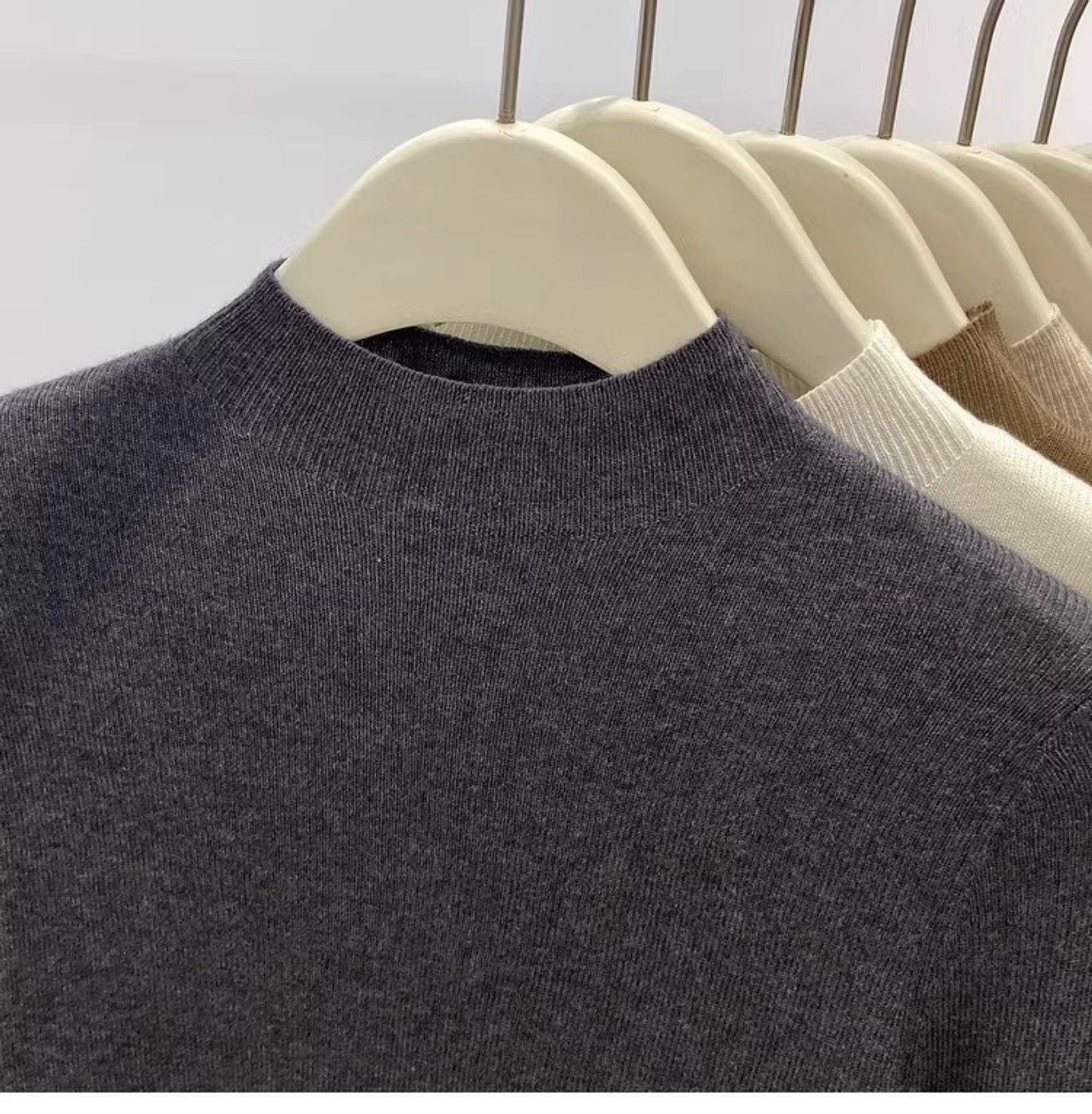 Women’s Solid Slim Turtleneck Sweater - Autumn/Winter