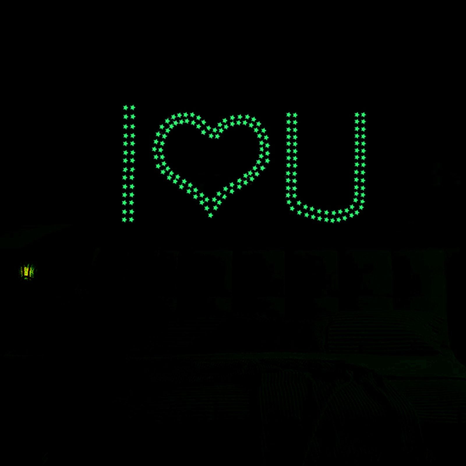 Glow In The Dark Star Stickers - 3D Wall Art for Kids' Rooms