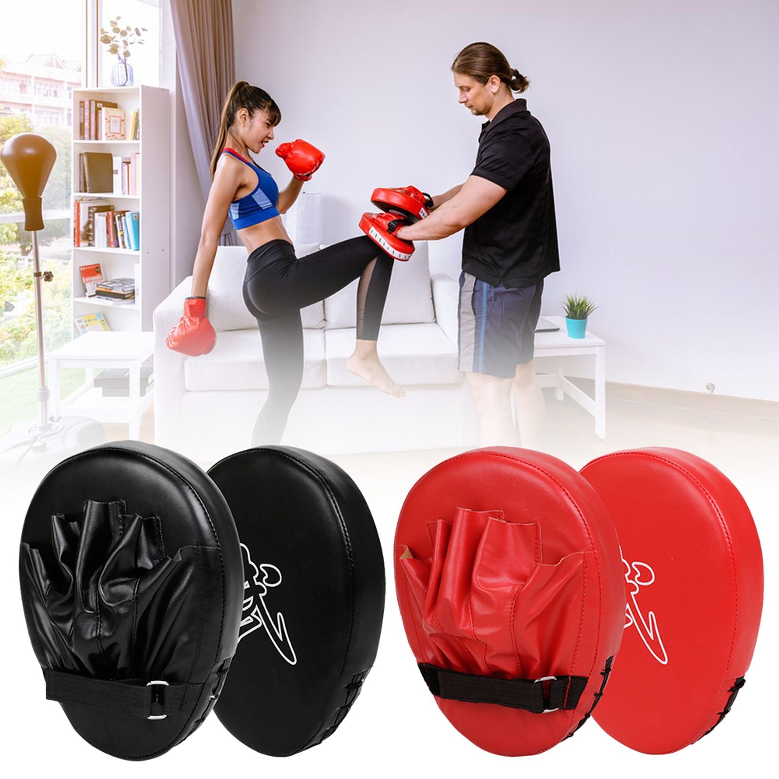 Wear Resistant Boxing Hand Target Mitts for MMA and Muay Thai