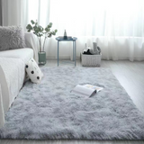 VIKAMA Silk Wool Area Rug for Bedroom and Living Space
