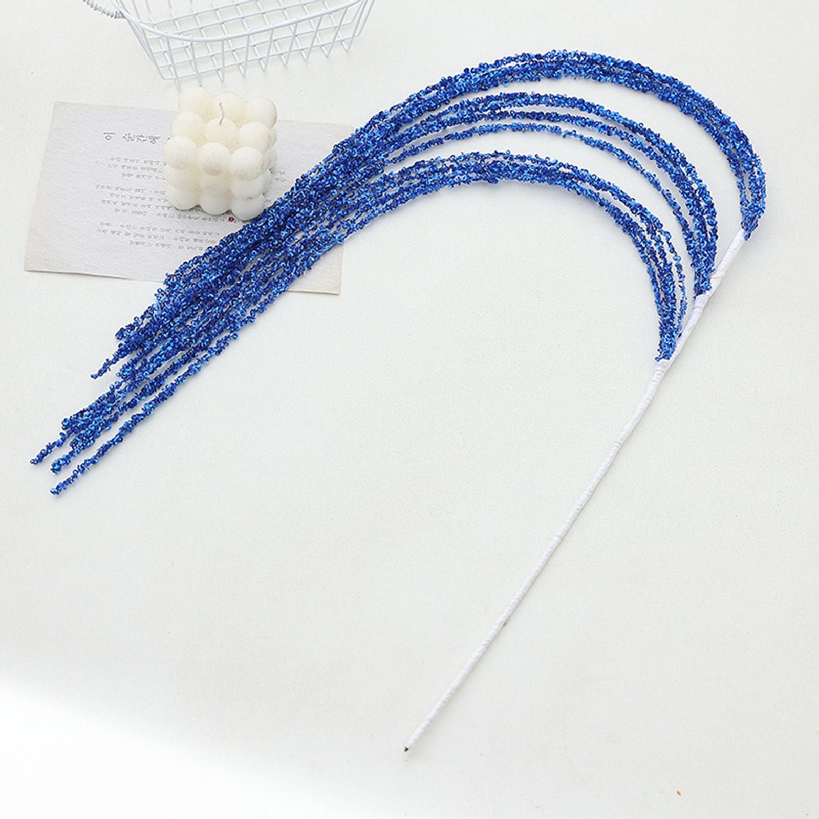 90CM Glitter Sequins and Tassels for Christmas Arrangements