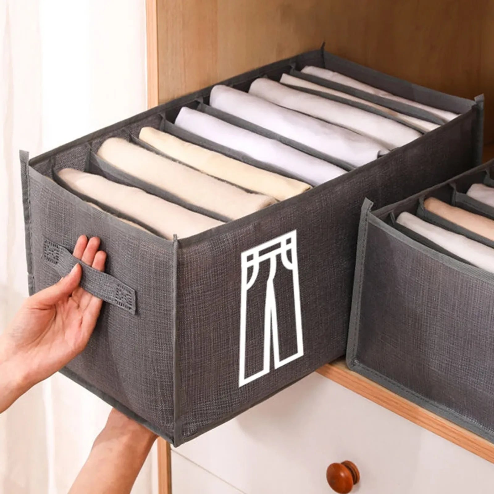 Pants and Jeans Storage Box - Organizer for Underwear and Socks