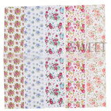 10PCS Mixed Nail Art Foils Transfer Sticker Set