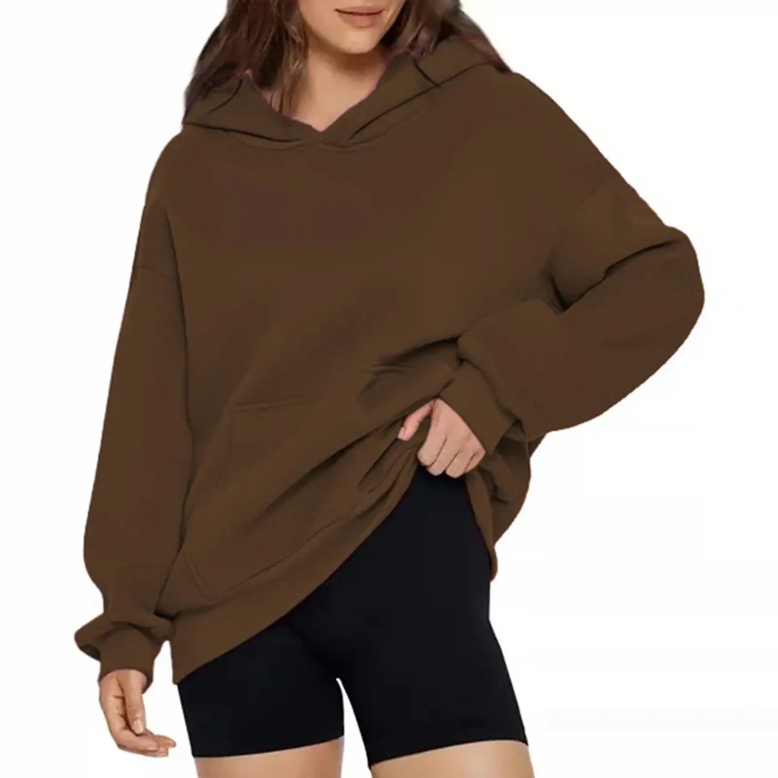 Oversized Unisex Hoodie - Loose Fit Winter Sportswear