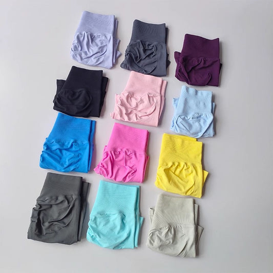 Peach Buttock Lifting High Waisted Yoga Shorts